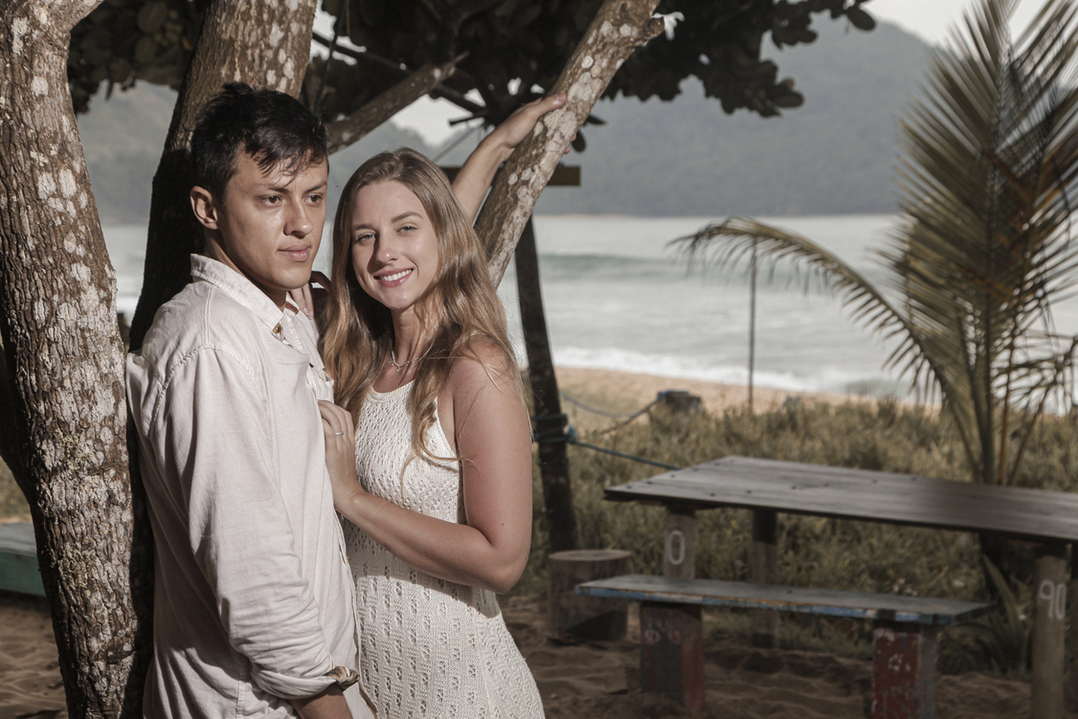 Ensaio Pré Wedding Rafaela e Ian  - Ubatuba