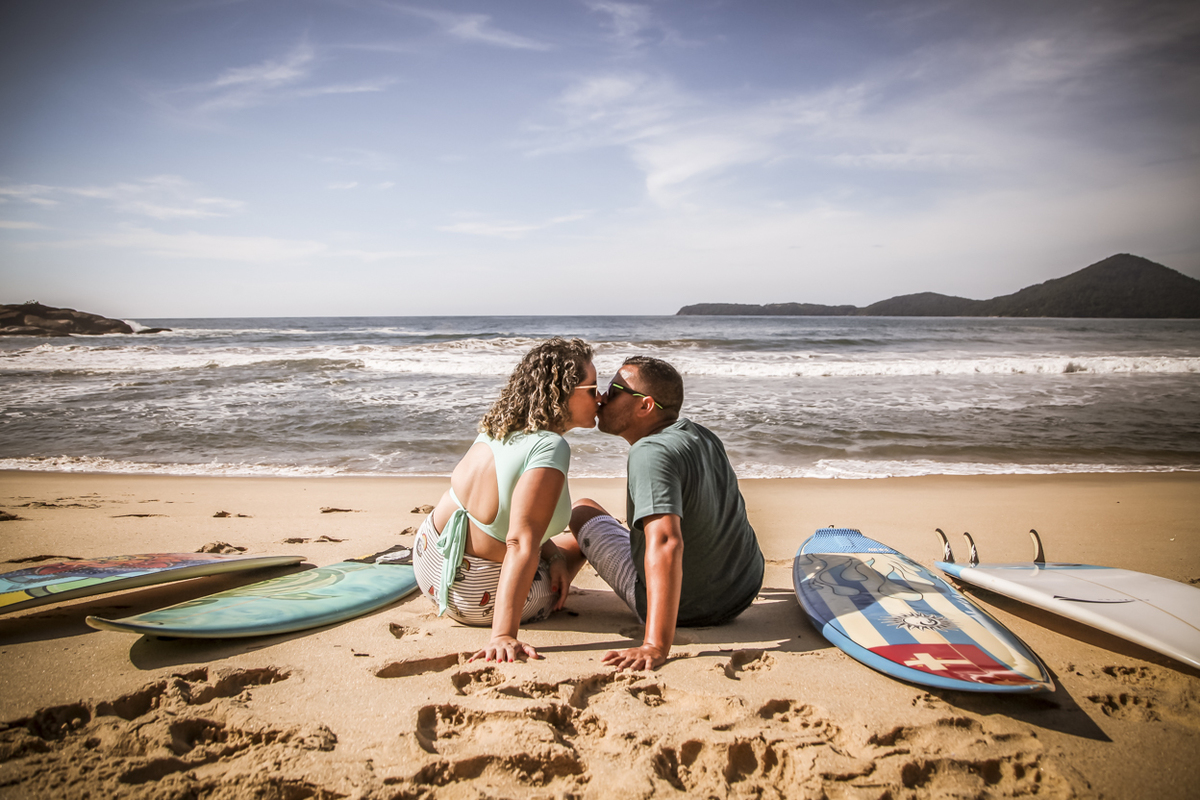 Ensaio casal. Thais e Ricardo. Vermelha do Norte, Ubatuba