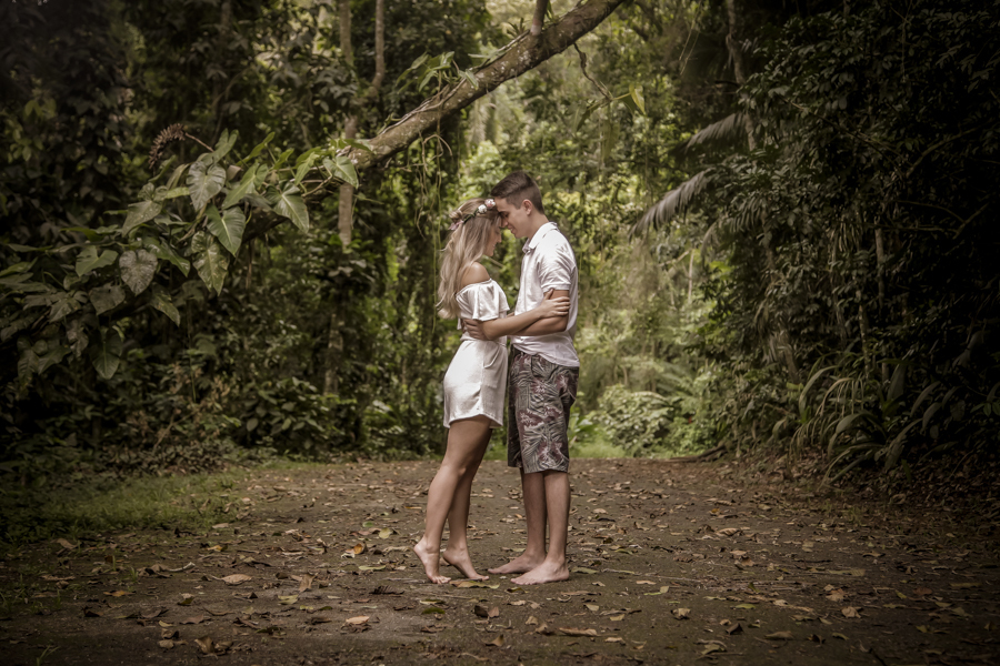 Ensaio casal Fernanda e Guilherme. Praia Puruba, Ubatuba, SP