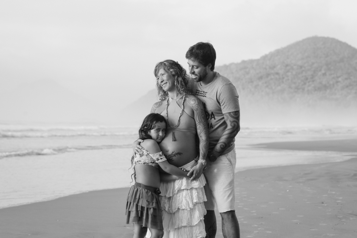 Ensaio Família Praia de Itamambuca