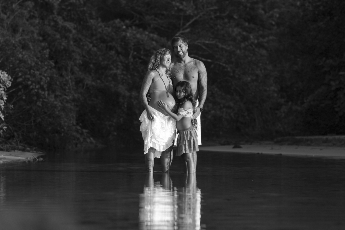 Ensaio Família Praia de Itamambuca