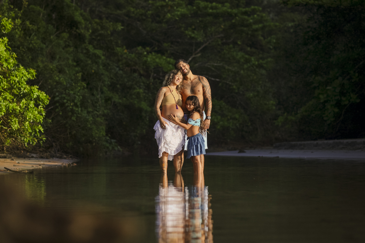Ensaio Família Praia de Itamambuca