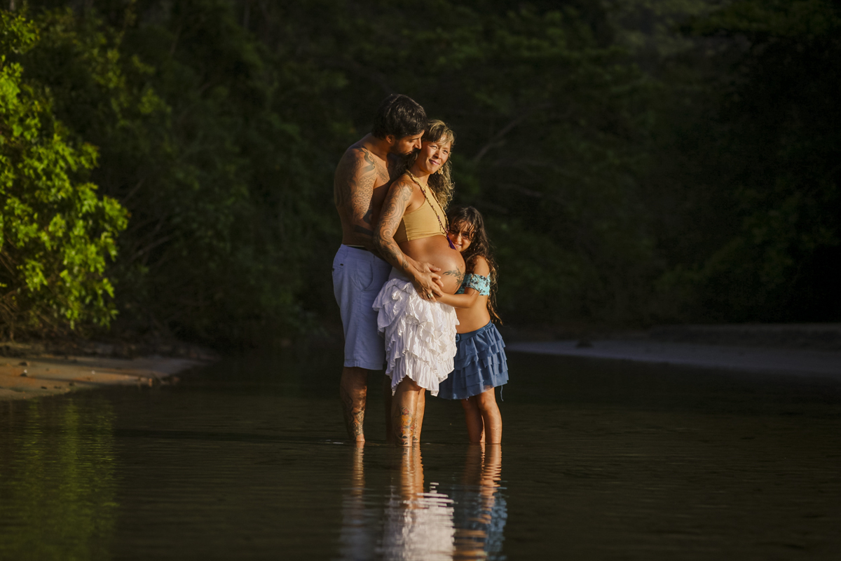 Ensaio Família Praia de Itamambuca
