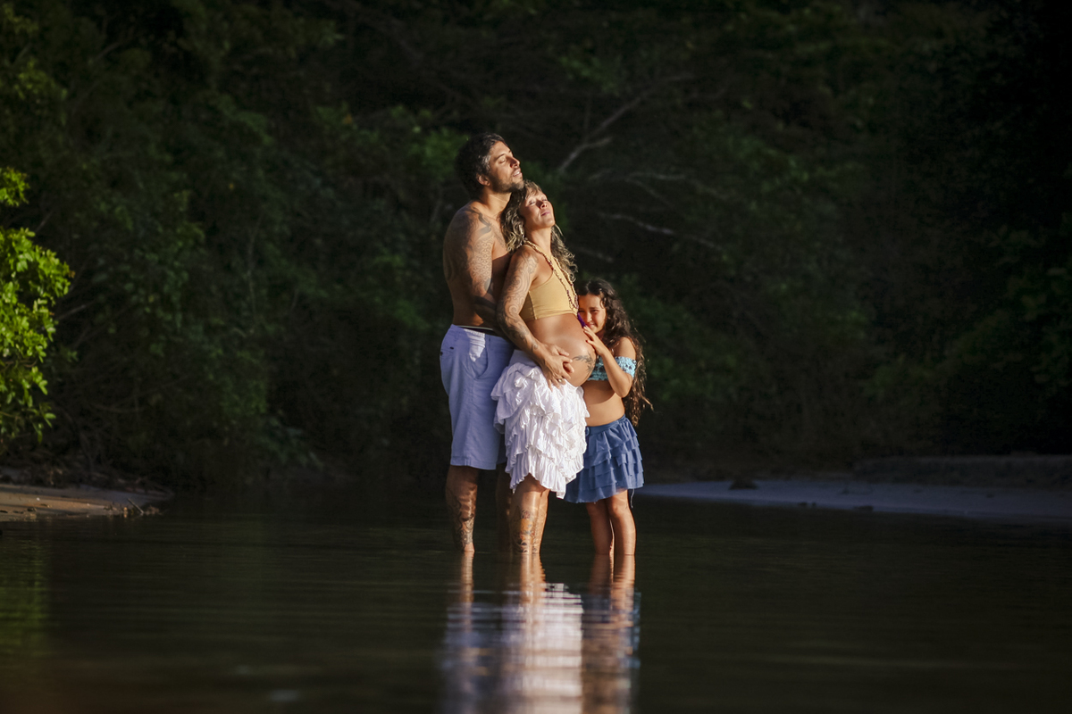 Ensaio Família Praia de Itamambuca