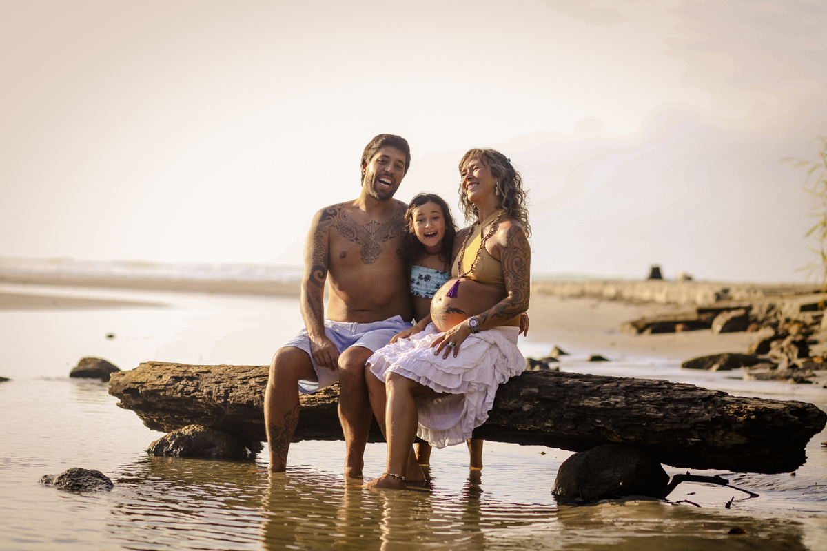 Ensaio Família Praia de Itamambuca