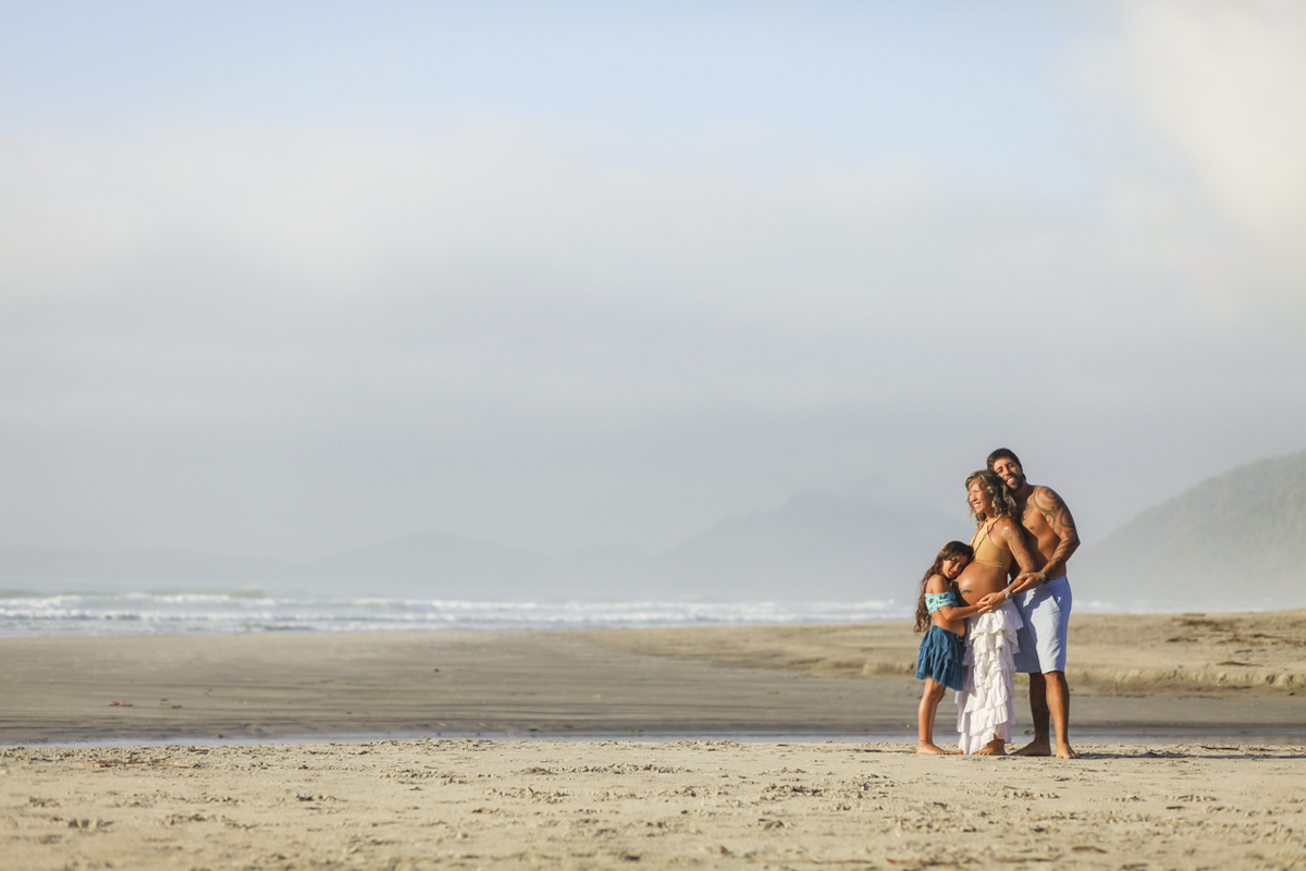 Ensaio Família Praia de Itamambuca