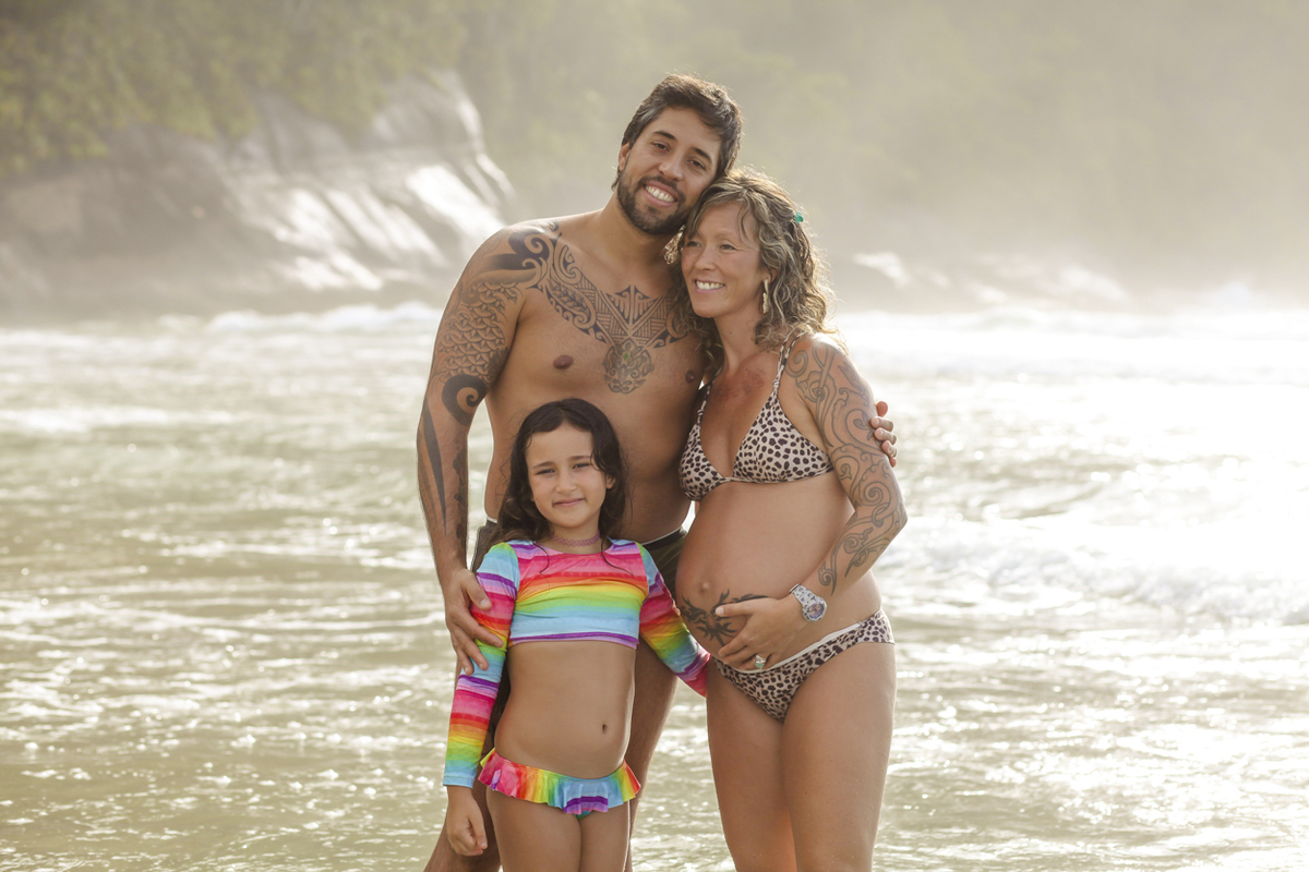 Ensaio Família Praia de Itamambuca