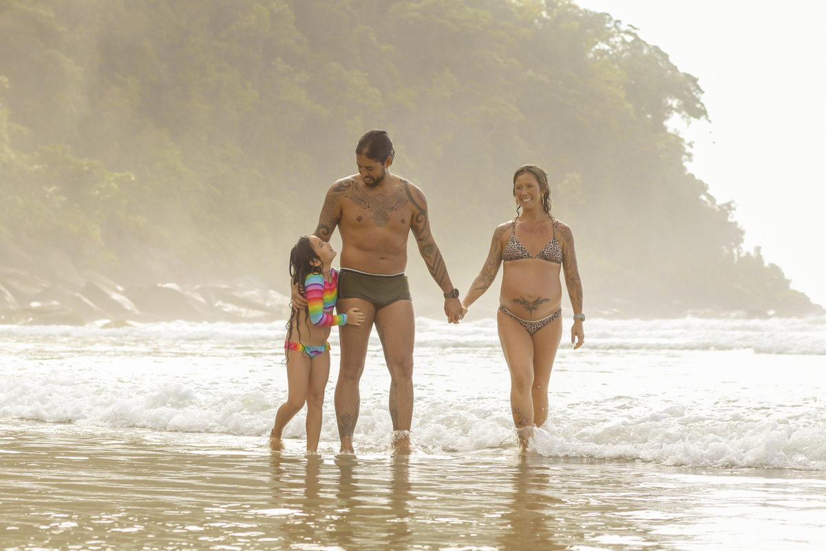 Ensaio Família Praia de Itamambuca