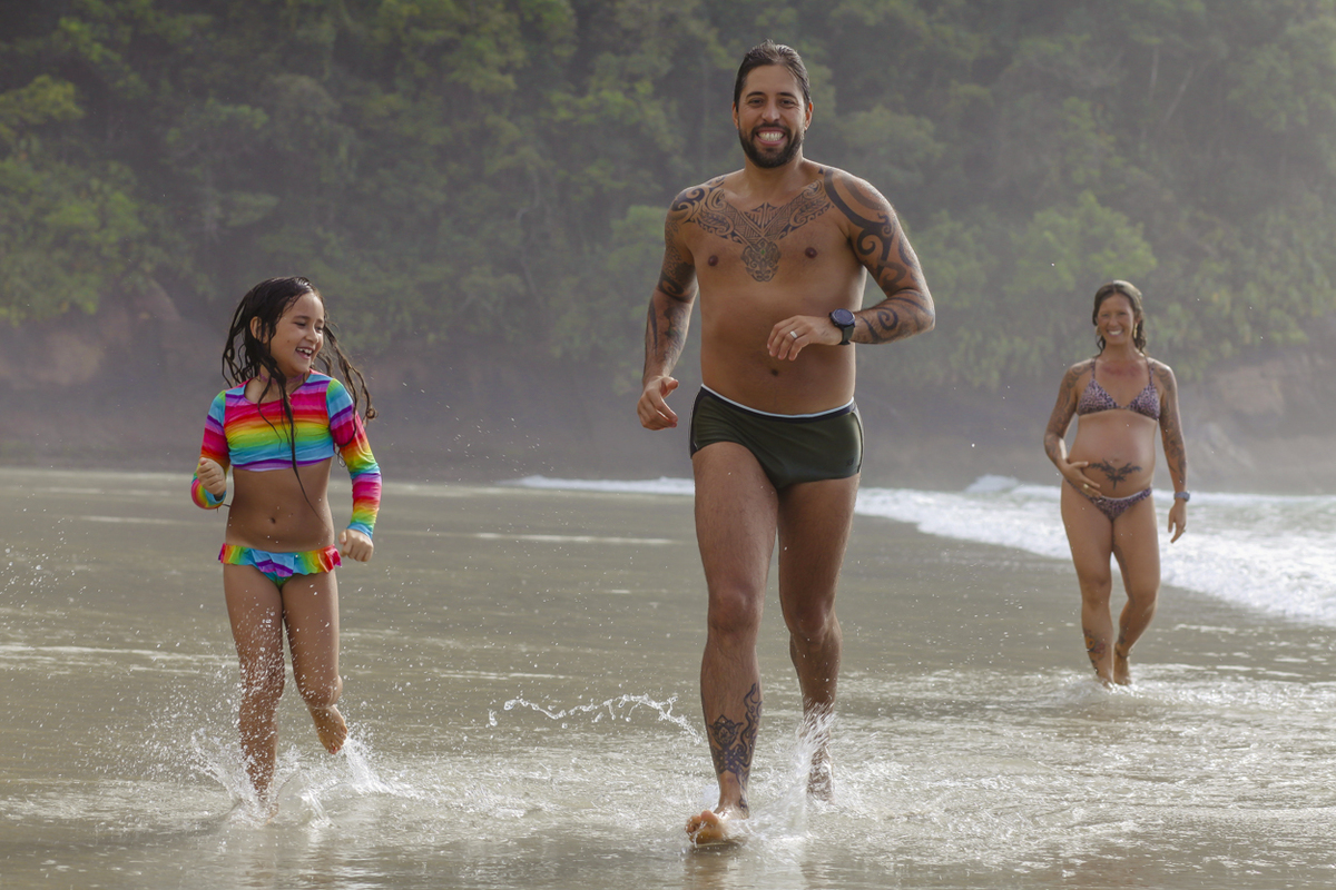 Ensaio Família Praia de Itamambuca