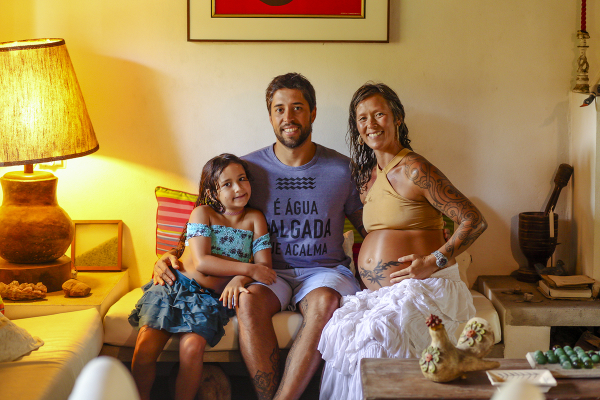 Ensaio Família Praia de Itamambuca