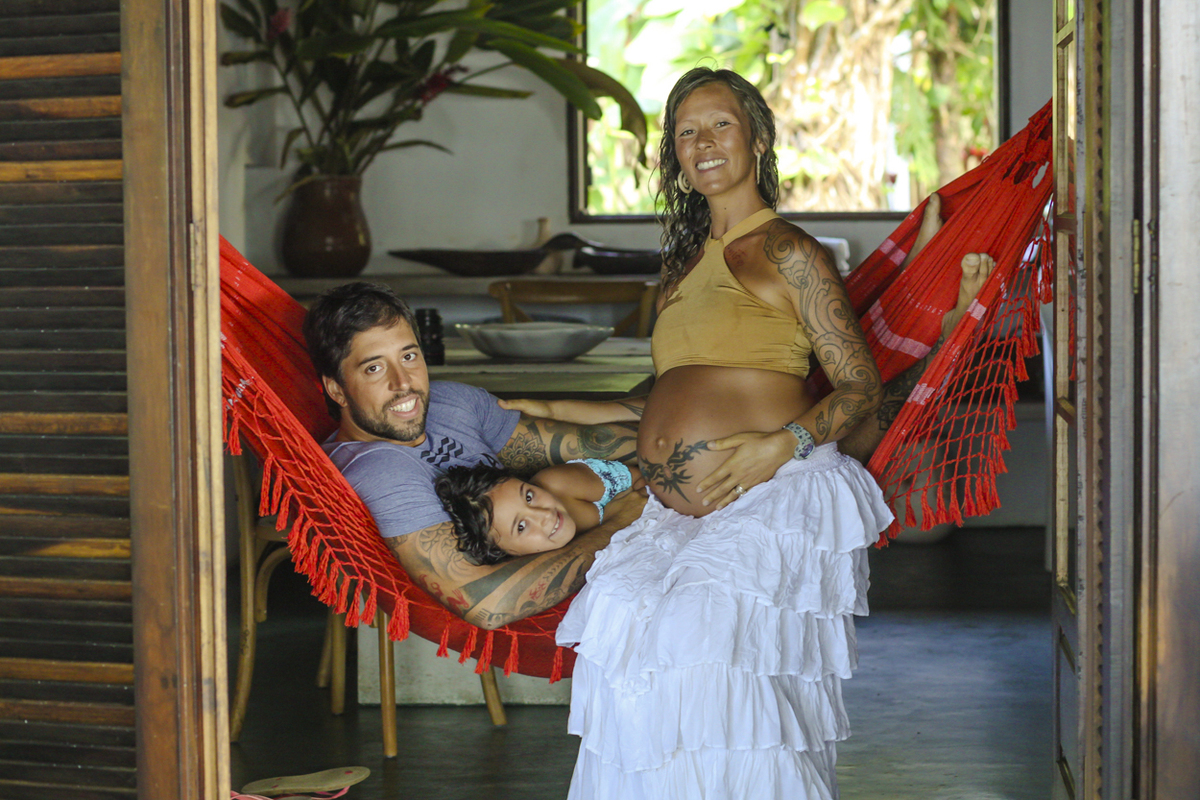 Ensaio Família Praia de Itamambuca