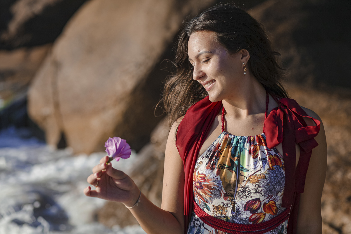 Ensaio Isabela 15 anos. Praia Vermelha do Centro. Ubatuba.
