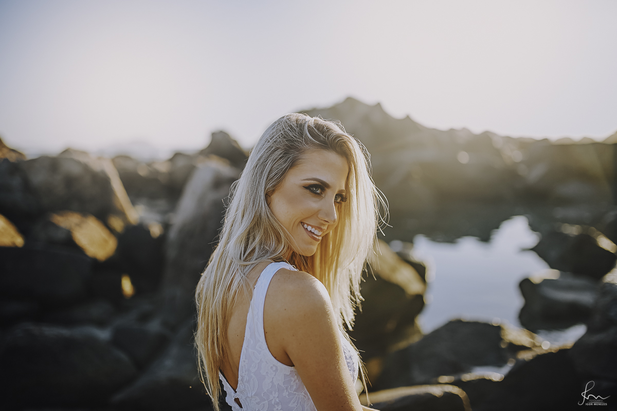 Ensaio Feminino na Praia em Florianópolis