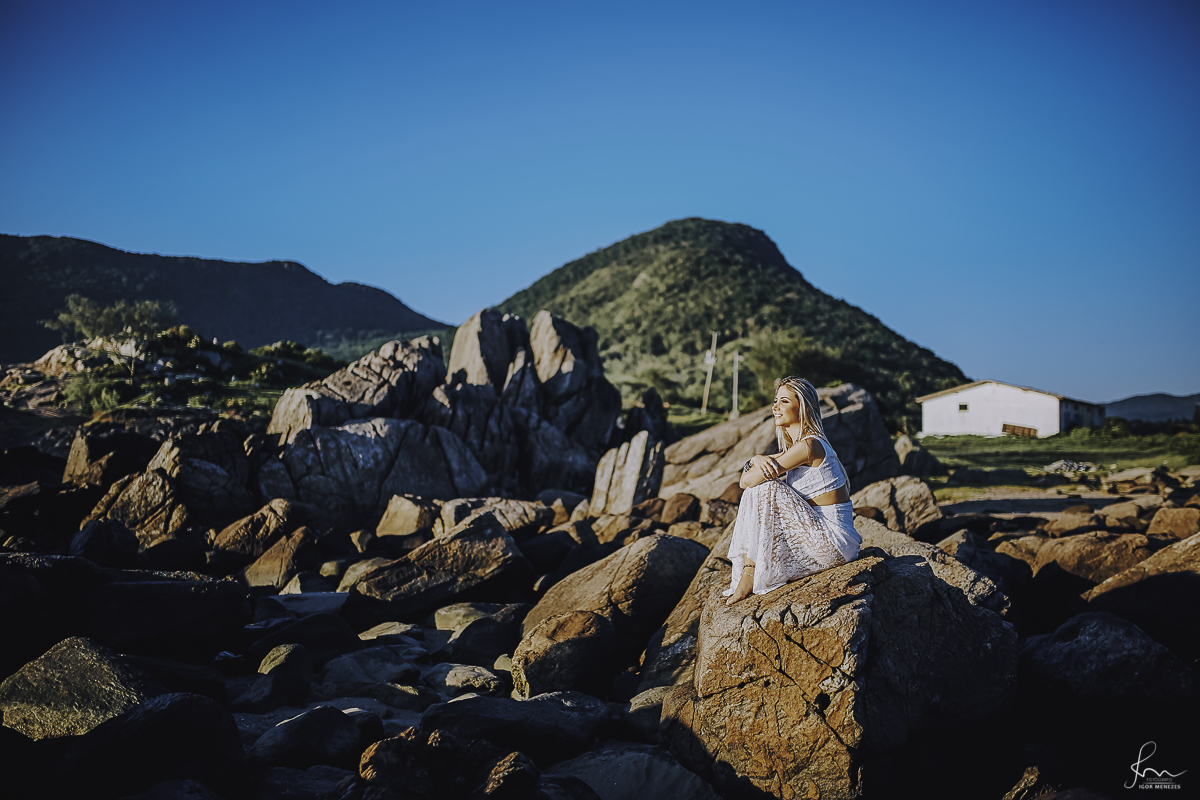 Ensaio Feminino na Praia em Florianópolis