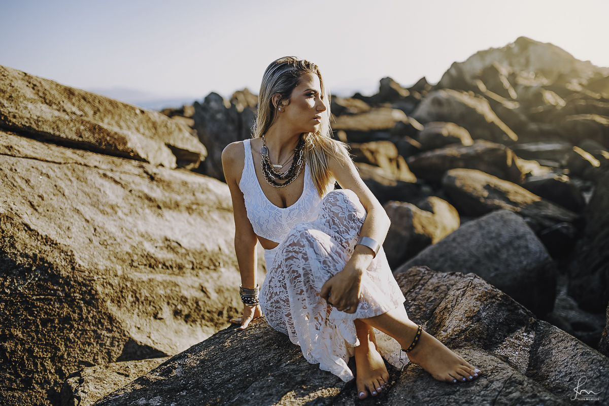 Ensaio Feminino na Praia em Florianópolis