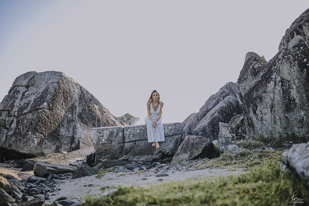Ensaio Feminino na Praia em Florianópolis