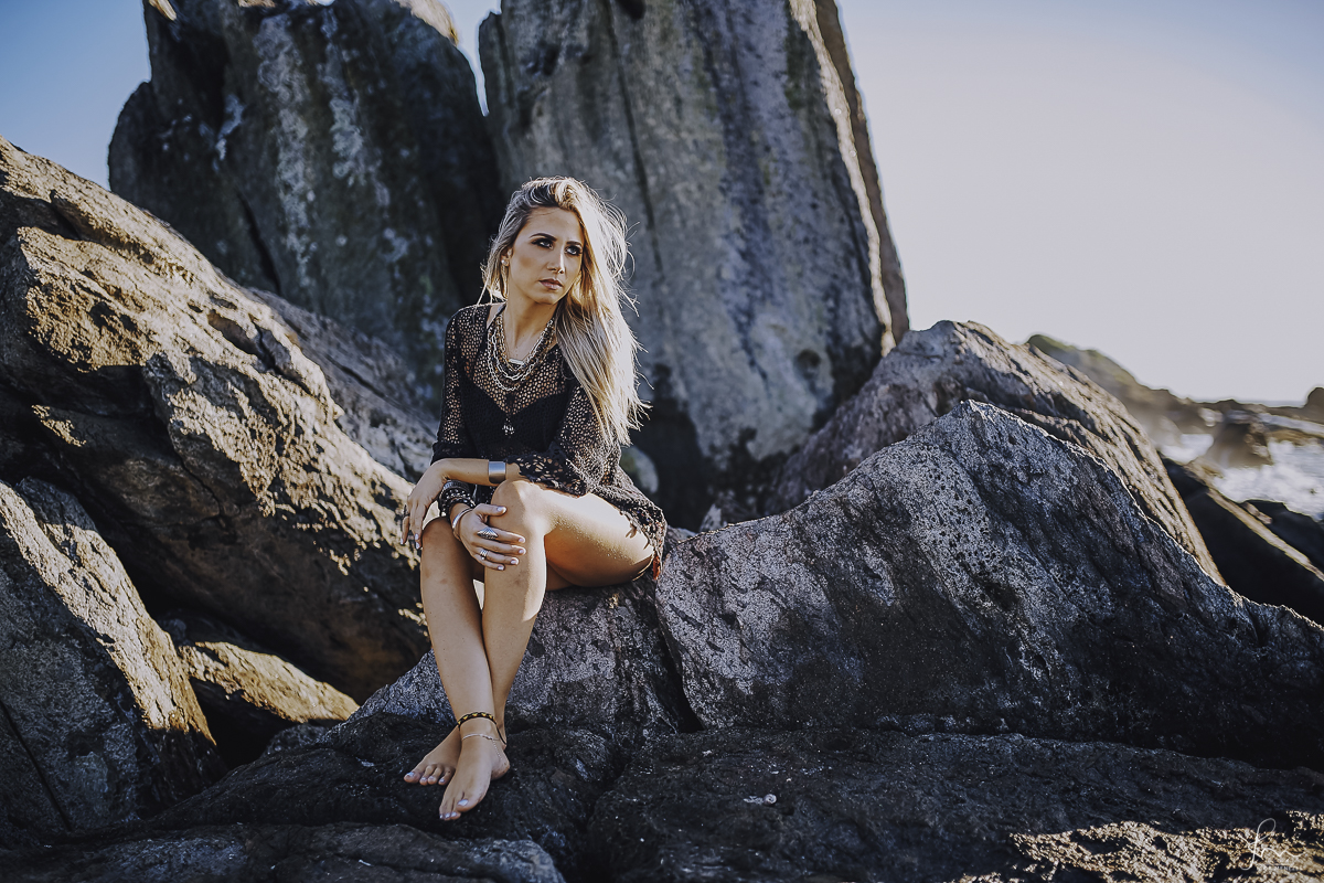 Ensaio Feminino na Praia em Florianópolis