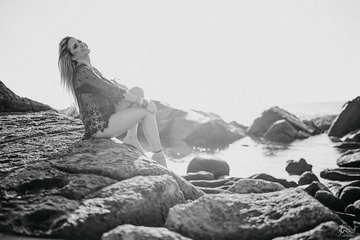 Ensaio Feminino na Praia em Florianópolis