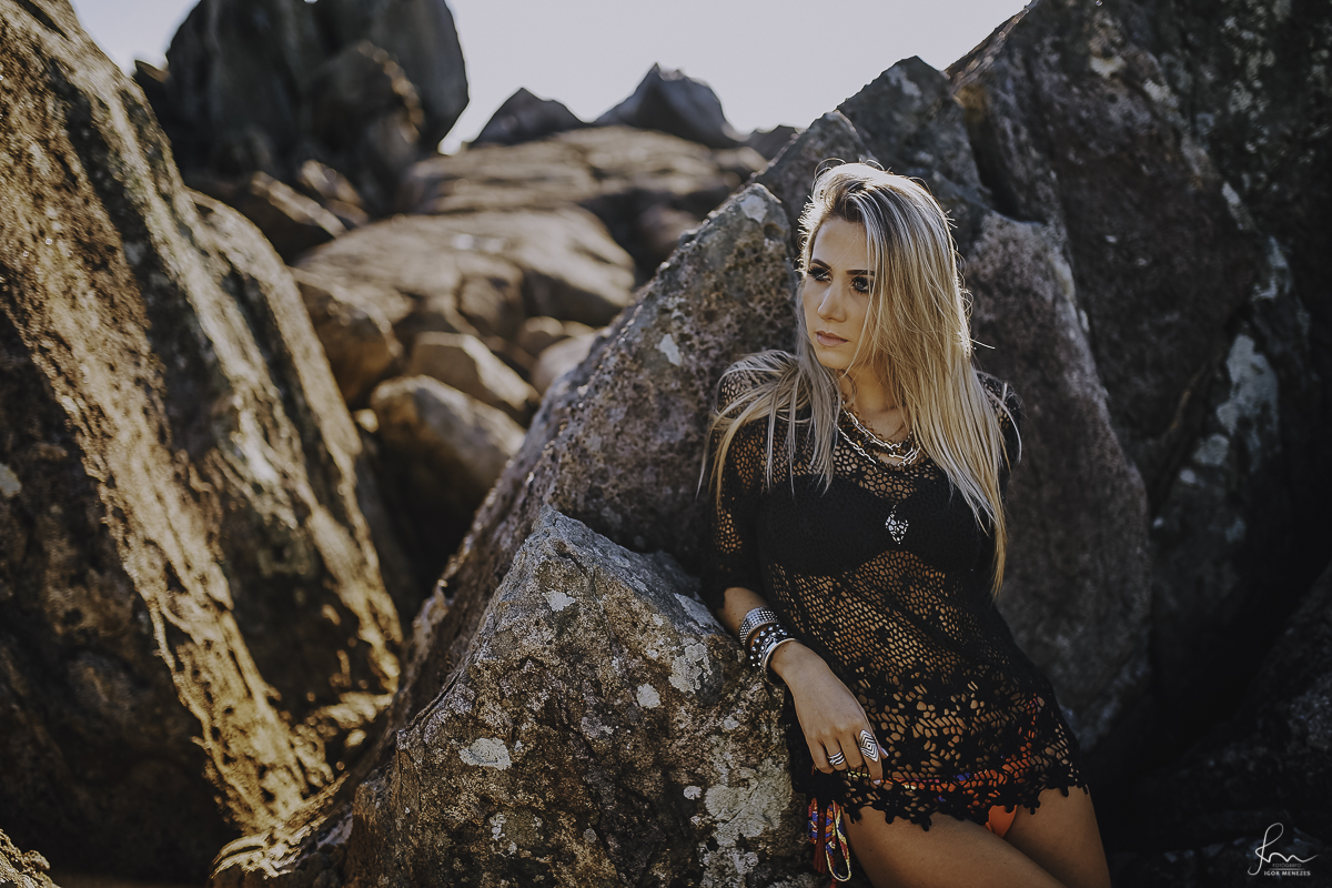 Ensaio Feminino na Praia em Florianópolis