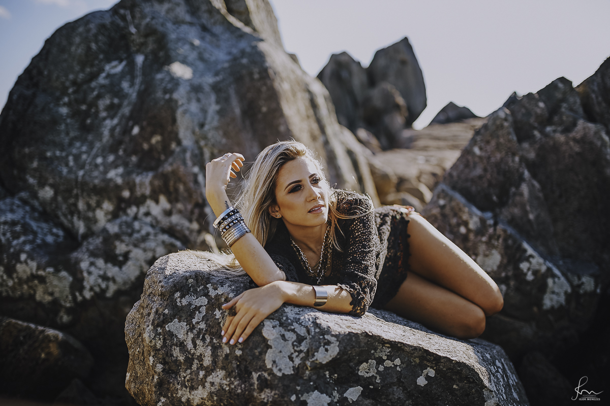 Ensaio Feminino na Praia em Florianópolis