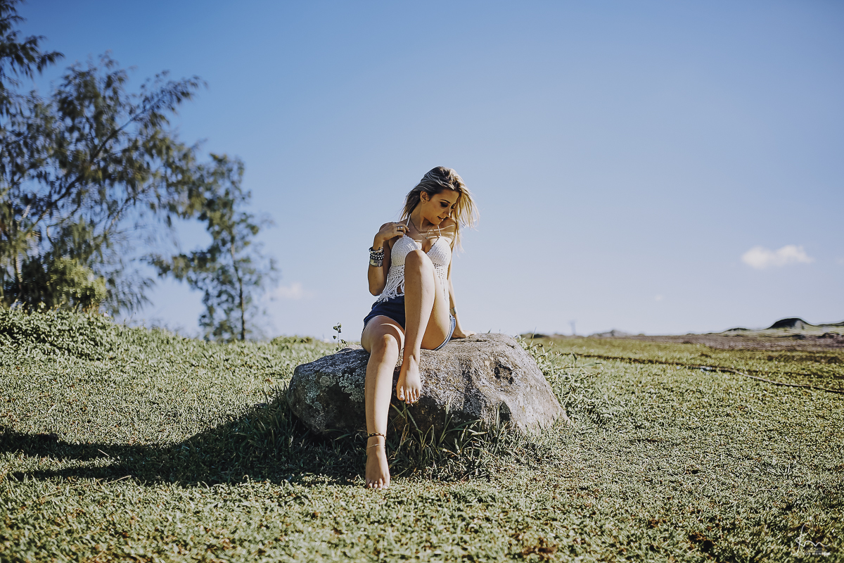 Ensaio Feminino na Praia em Florianópolis