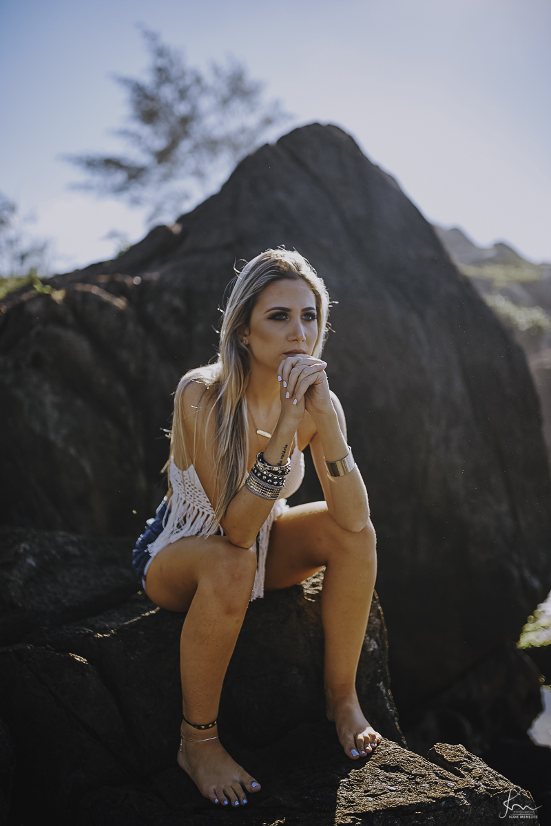 Ensaio Feminino na Praia em Florianópolis