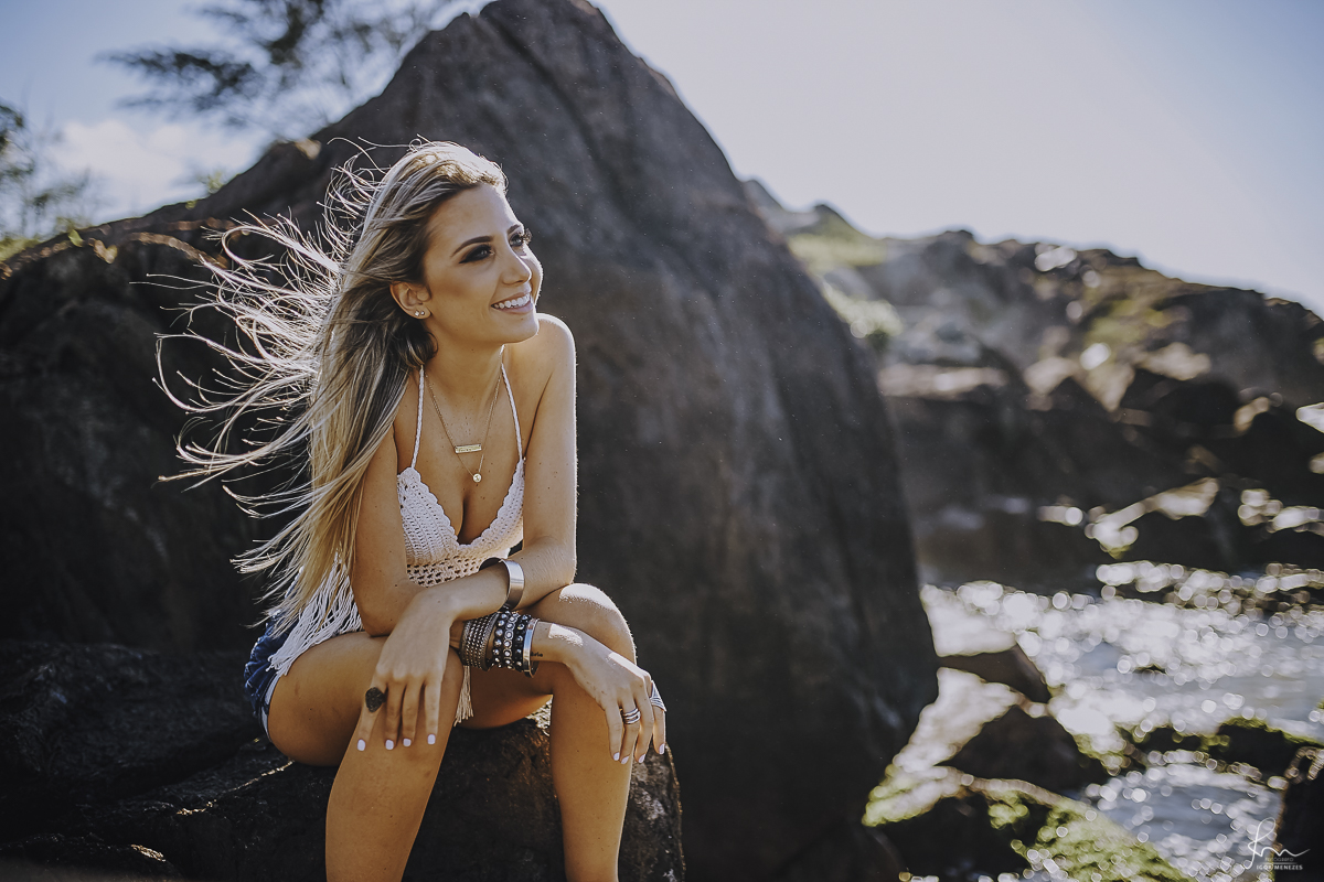 Ensaio Feminino na Praia em Florianópolis