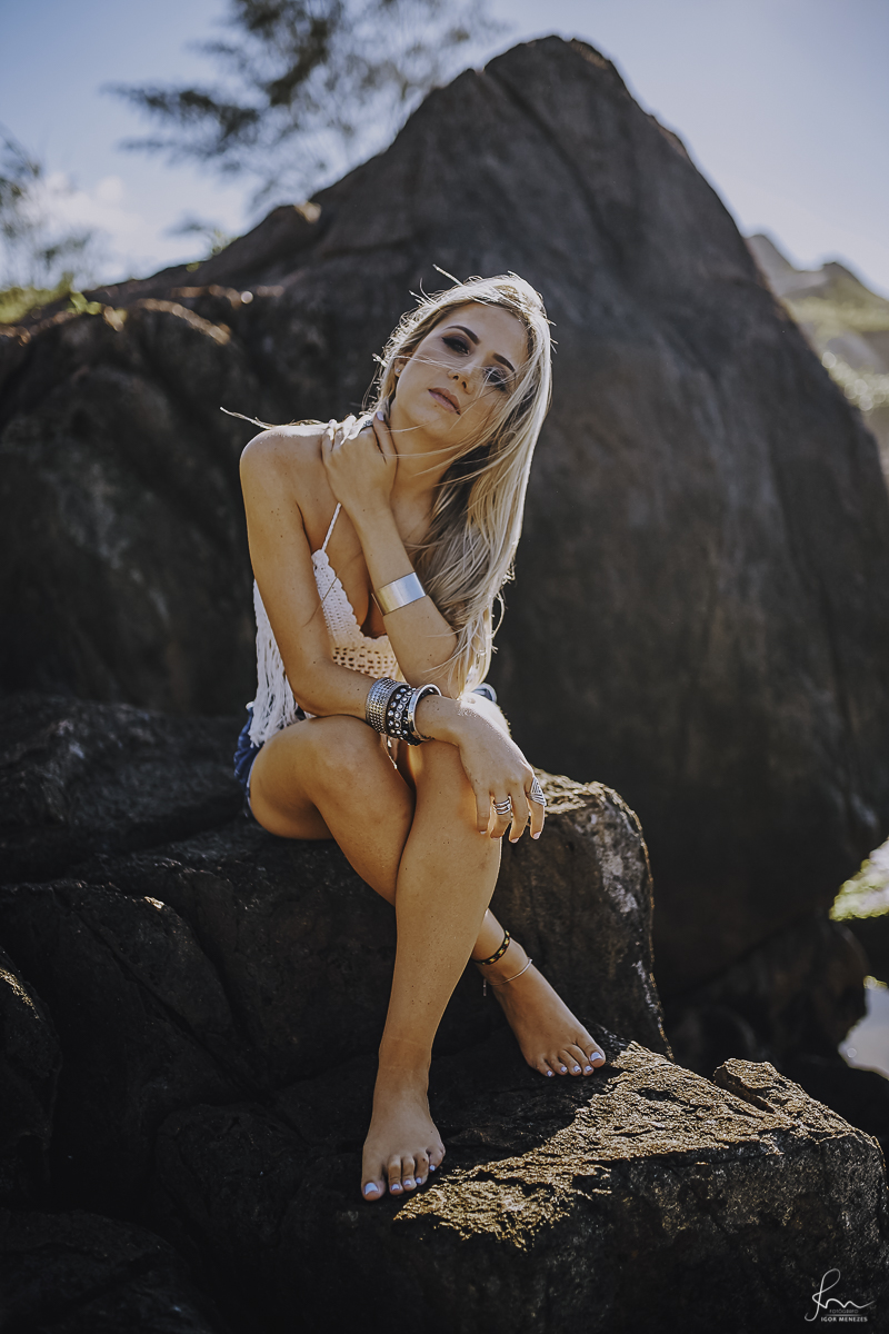 Ensaio Feminino na Praia em Florianópolis