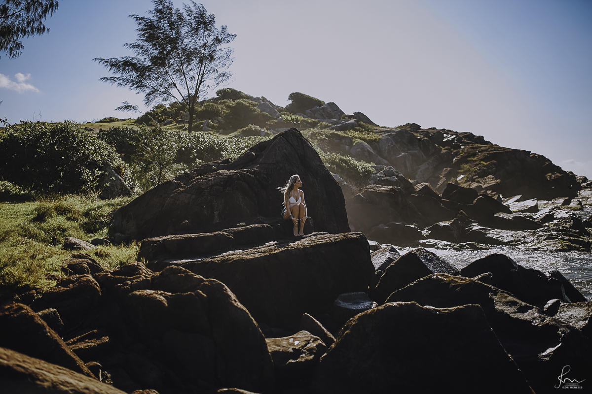 Ensaio Feminino na Praia em Florianópolis