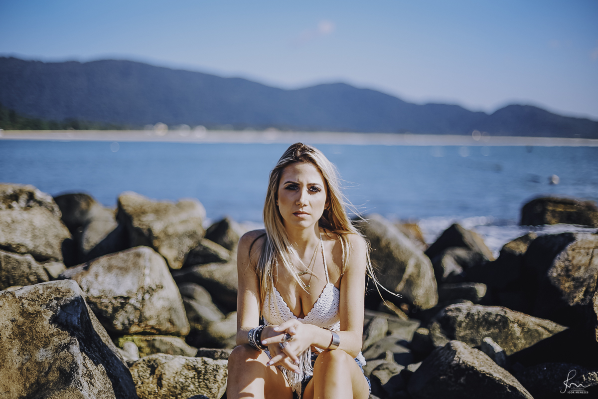 Ensaio Feminino na Praia em Florianópolis