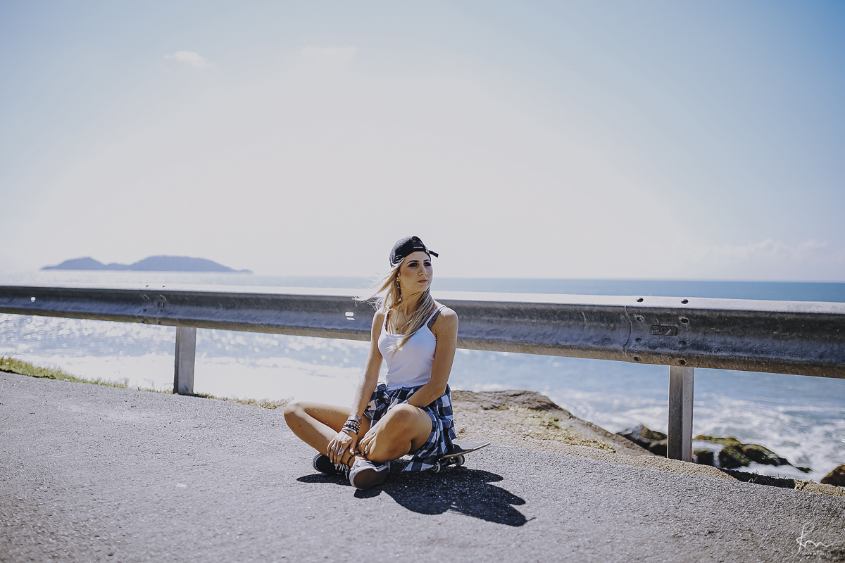 Ensaio Feminino na Praia em Florianópolis