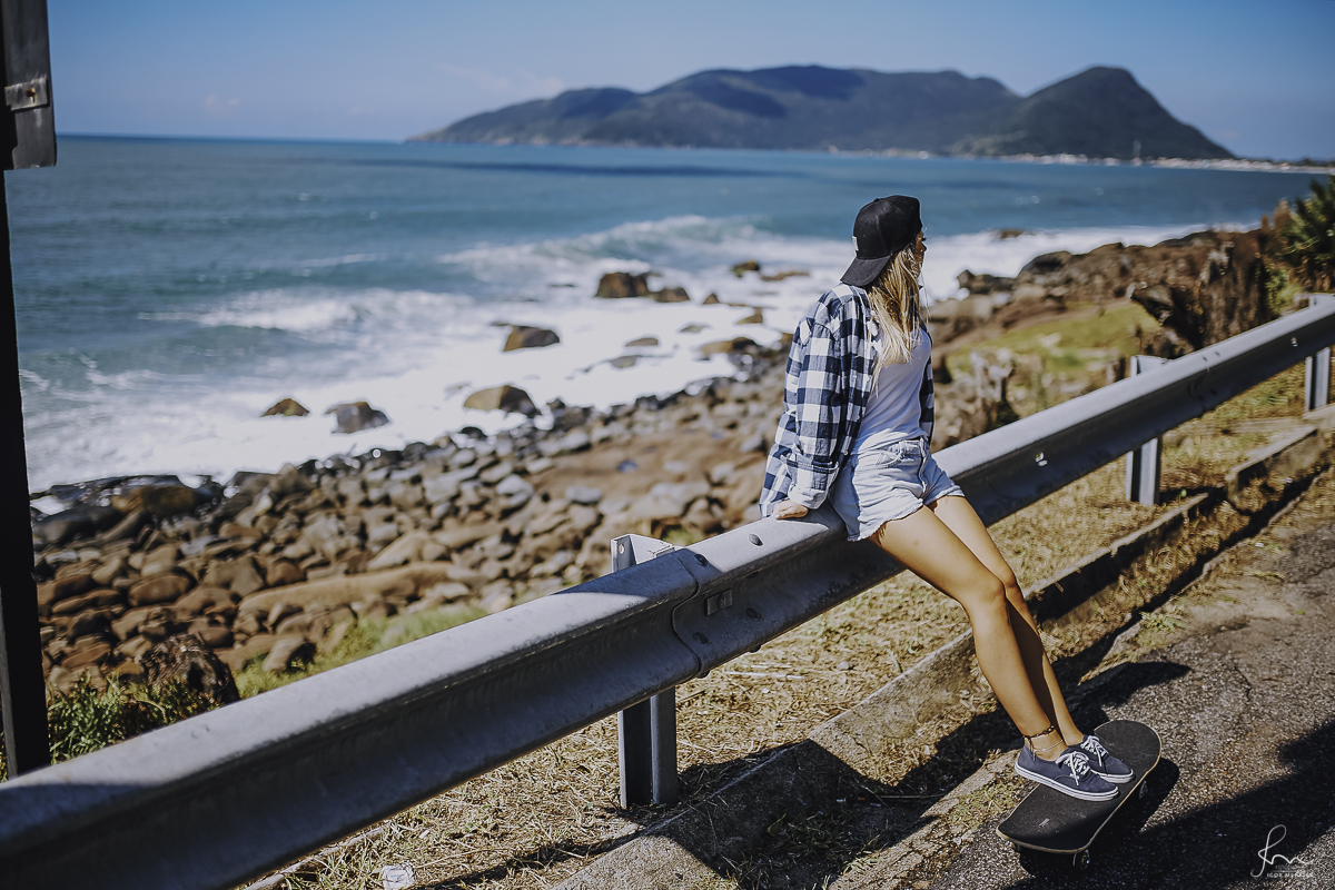 Ensaio Feminino na Praia em Florianópolis
