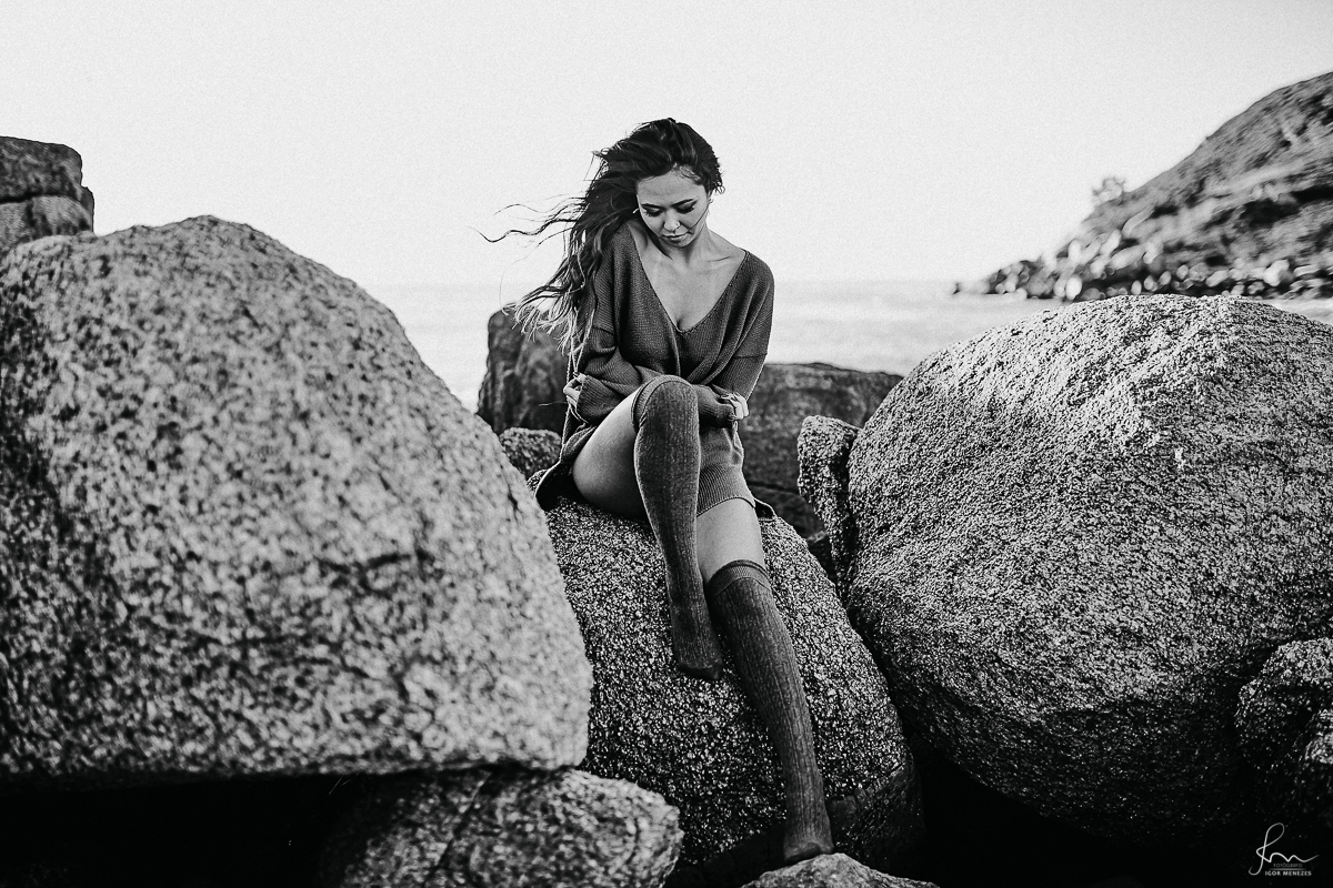 Ensaio Feminino Imbituba Praia da Vila