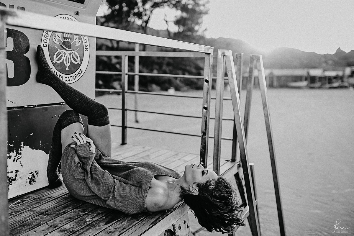 Ensaio Feminino Imbituba Praia da Vila
