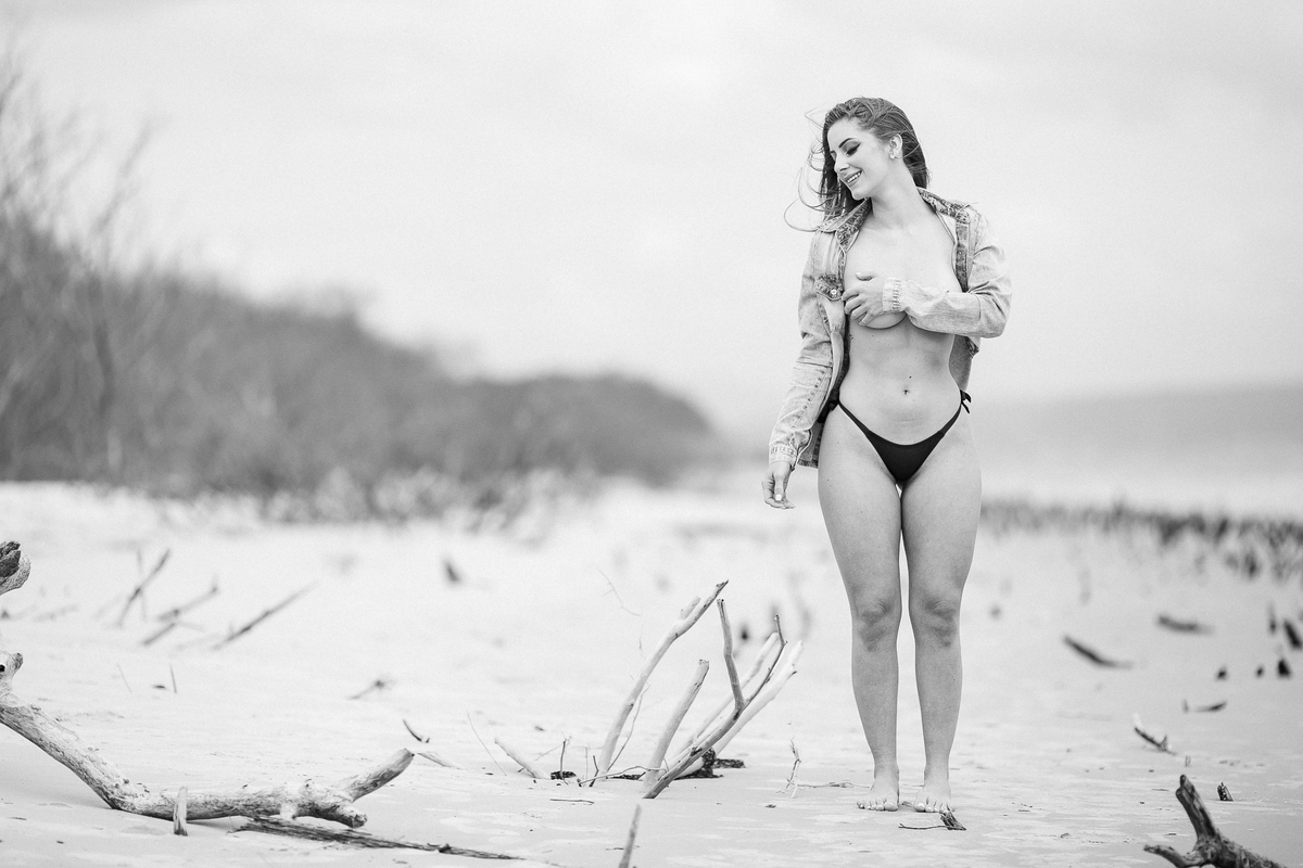 Ensaio Sensual Feminino em Florianópolis na Praia