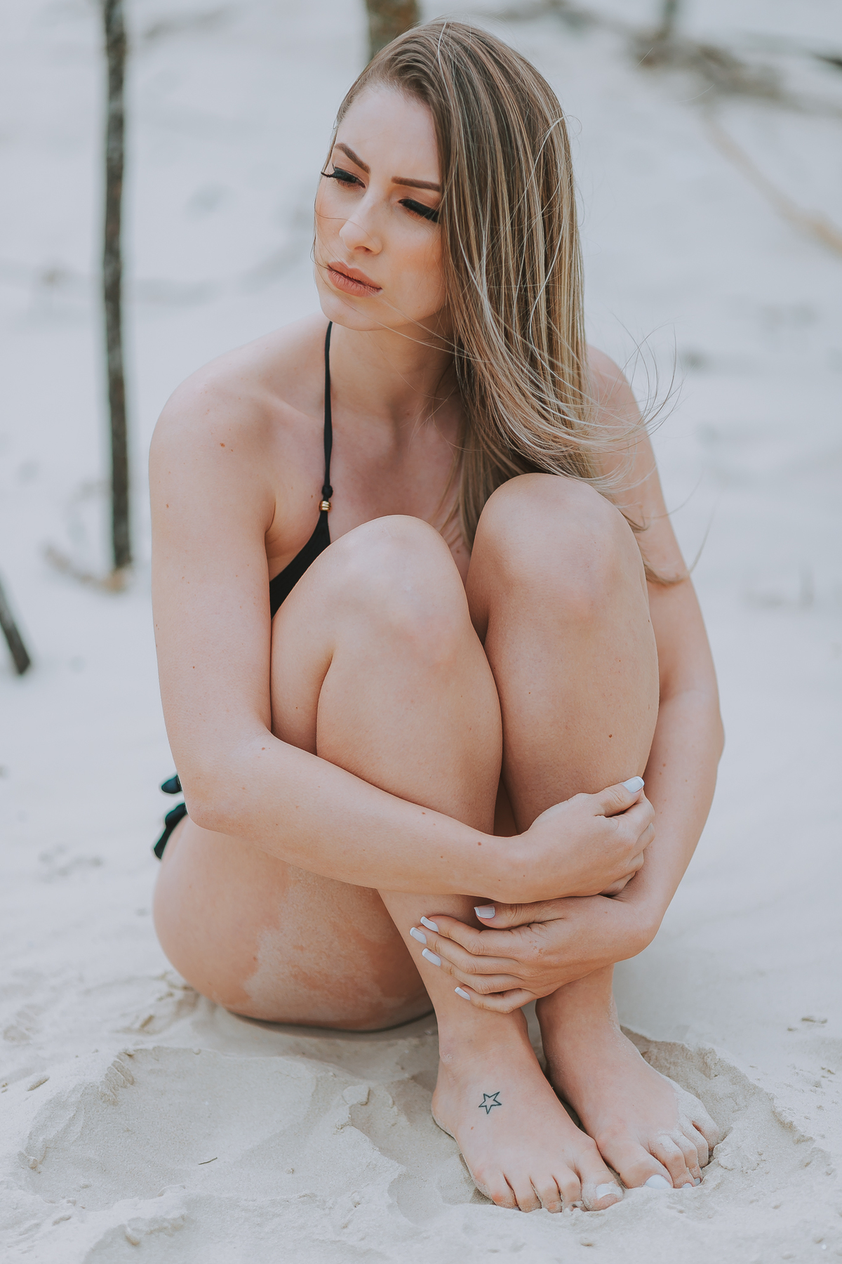 Ensaio Sensual Feminino em Florianópolis na Praia