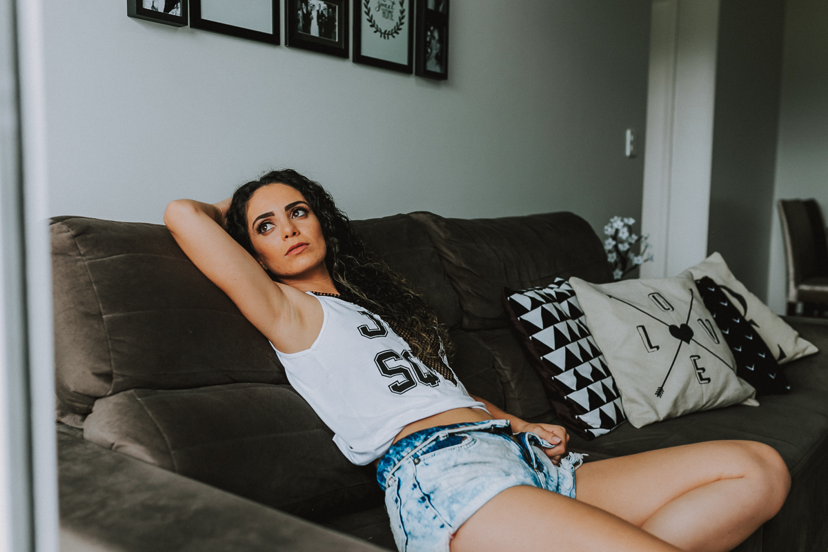 Ensaio Sensual Feminino Interno - Angelica Ferreira -Palhoça 