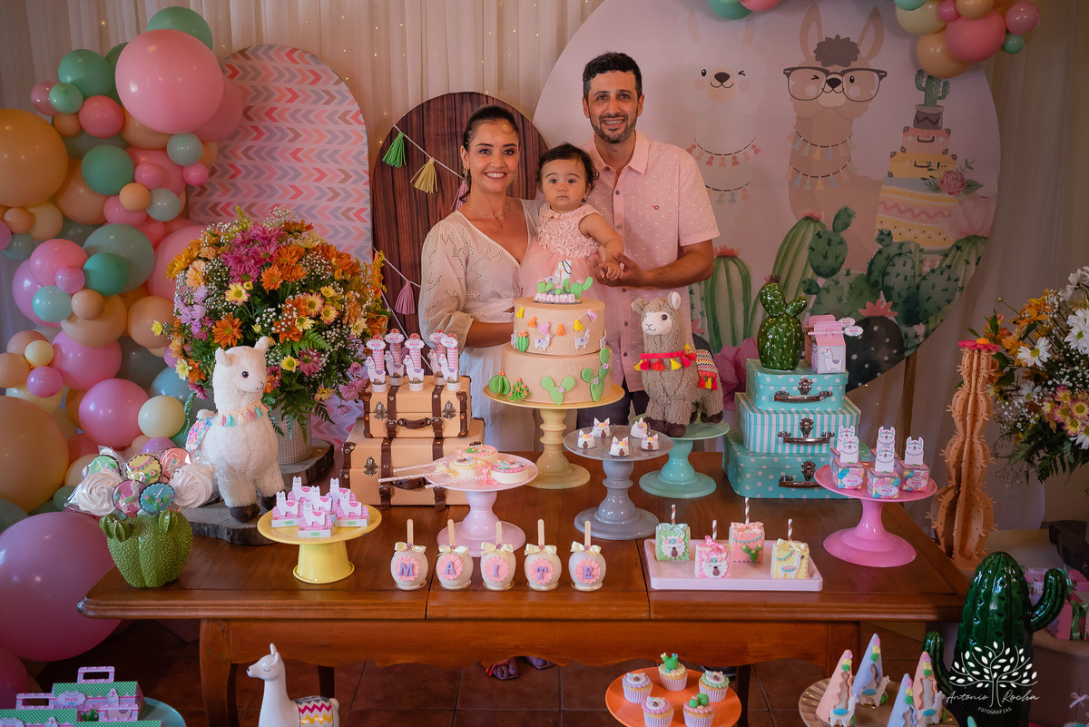 Maitê - Primeiro Aninho - 1 ano - Manuela - Murilo - Felicidade - Quinta Dom Manuel Festa Lhama- Festa Infantil - Hora de Soprar a Velinha - Parabéns - Pelotas - RS - Antonio Rocha - @antoniorochafotografias
