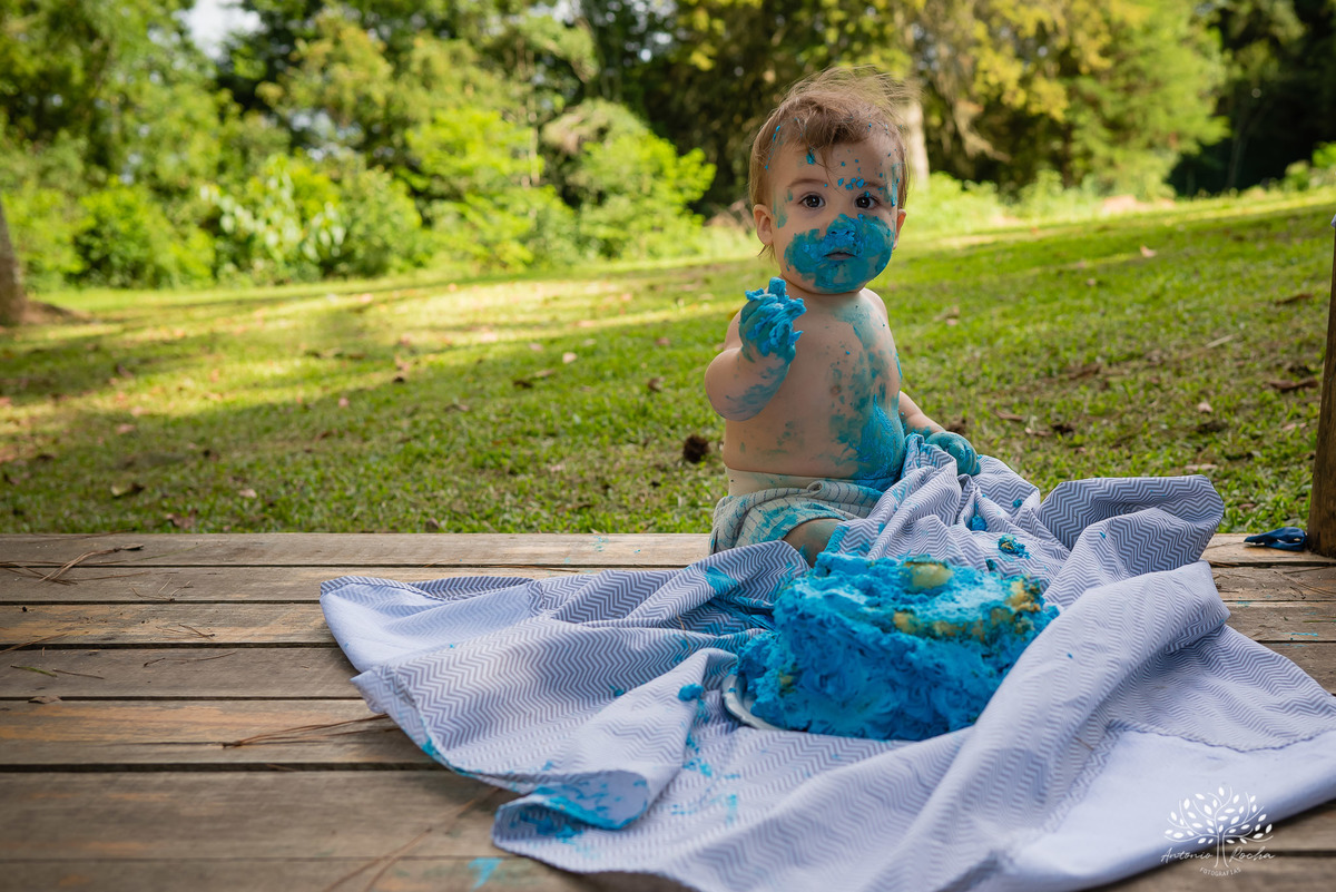 Theo – Smash The Cake – Ensaio Lindo – Ensaio Família – Parque Stone Land – Diversão – Amor – Família – Vida – Felicidade – Aprendizado – Bolo Azul – Smurph – Fotografia de Família – Ensaio – Juntos – Quarteto – Infantil – Antonio Rocha Fotografias