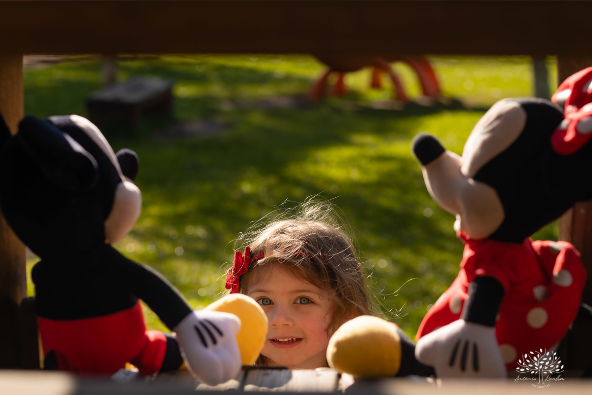 Cecília – Cecília 3 Anos – 3 Anos – Baronesa – Manhã de Sol – Infantil – Criança – Ensaio Infantil – Felicidade – Amor – Vida – Pelotas – Mickey e Minie – Dia Comum – Coisas Simples – Antonio Rocha Fotografias – Família Linda – Fotografia de Família – Sol