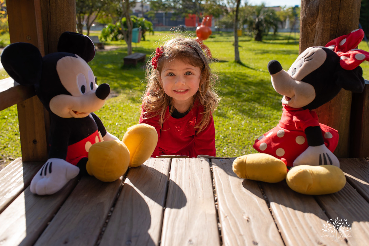 Cecília – Cecília 3 Anos – 3 Anos – Baronesa – Manhã de Sol – Infantil – Criança – Ensaio Infantil – Felicidade – Amor – Vida – Pelotas – Mickey e Minie – Dia Comum – Coisas Simples – Antonio Rocha Fotografias – Família Linda – Fotografia de Família – Sol