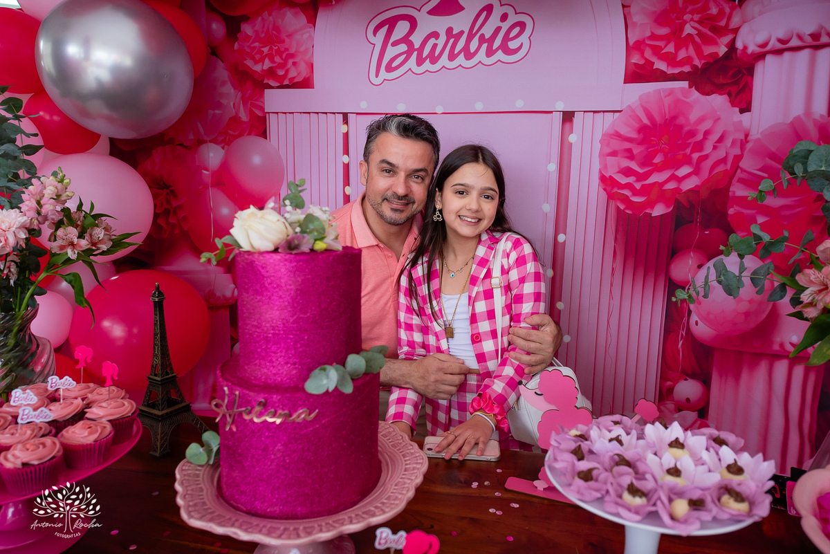 Helena – Lelê – 11 Anos – Eduardo – Alice – Irmão – Veredas Altos Laranjal – Festa Infantil – Berbie – Barbielândia – Antonio Rocha Fotografias – Pelotas