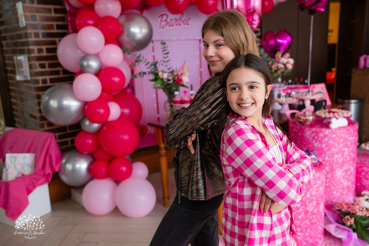 Helena – Lelê – 11 Anos – Eduardo – Alice – Irmão – Veredas Altos Laranjal – Festa Infantil – Berbie – Barbielândia – Antonio Rocha Fotografias – Pelotas