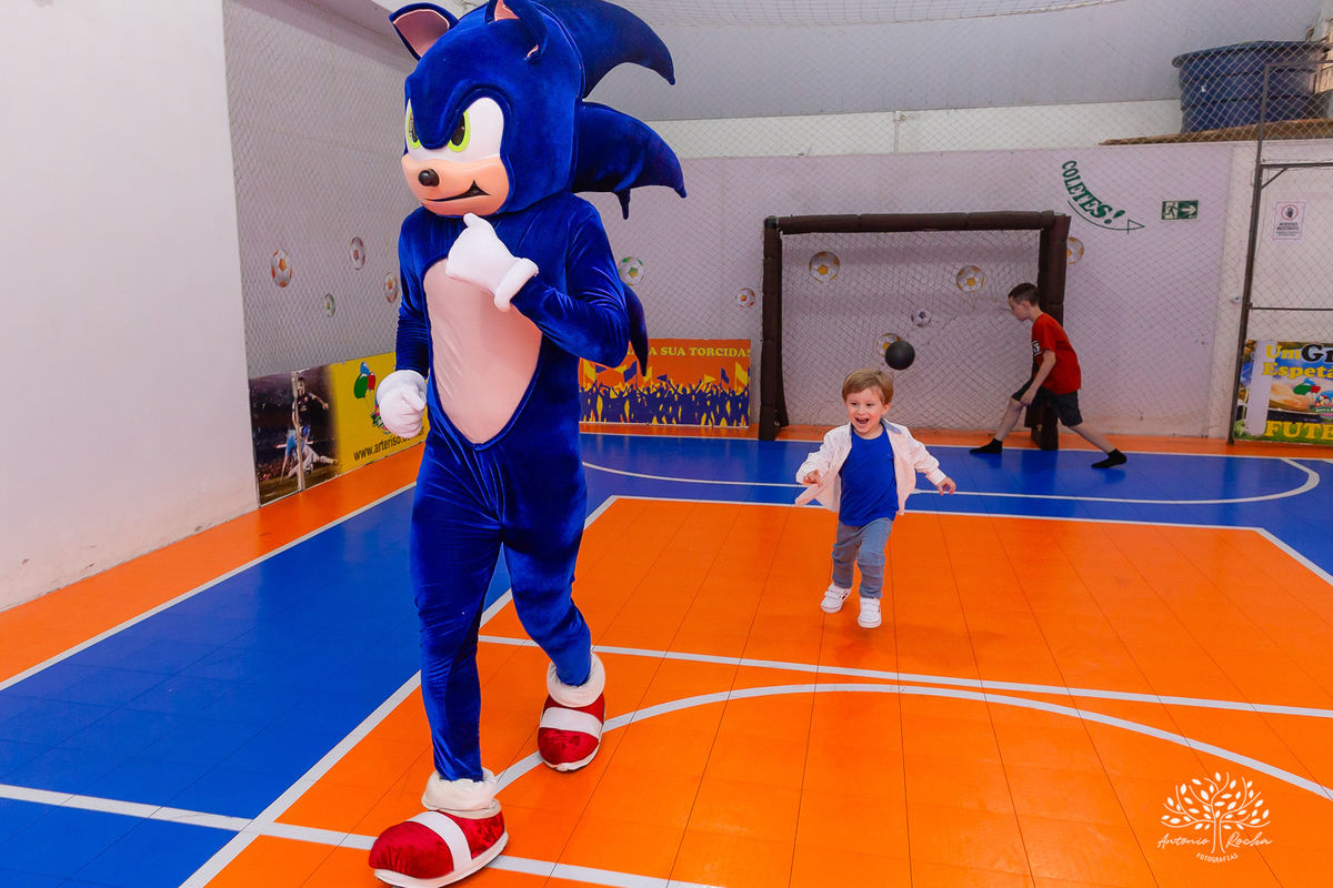 Vicente – 3 Anos – Sonic – Marcelo – Paula – Valentina - Fotografia de Família –- Parabéns – Antonio Rocha Fotografias – Pelotas 