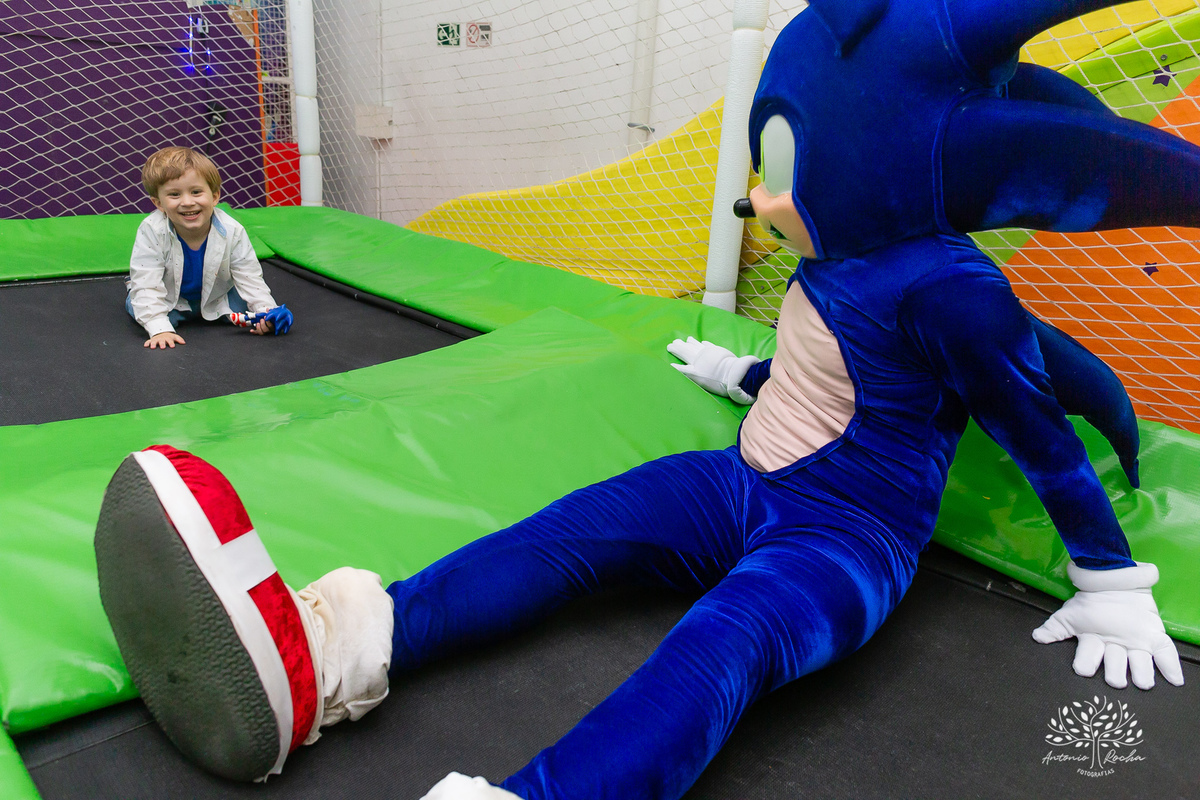 Vicente – 3 Anos – Sonic – Marcelo – Paula – Valentina - Fotografia de Família –- Parabéns – Antonio Rocha Fotografias – Pelotas 