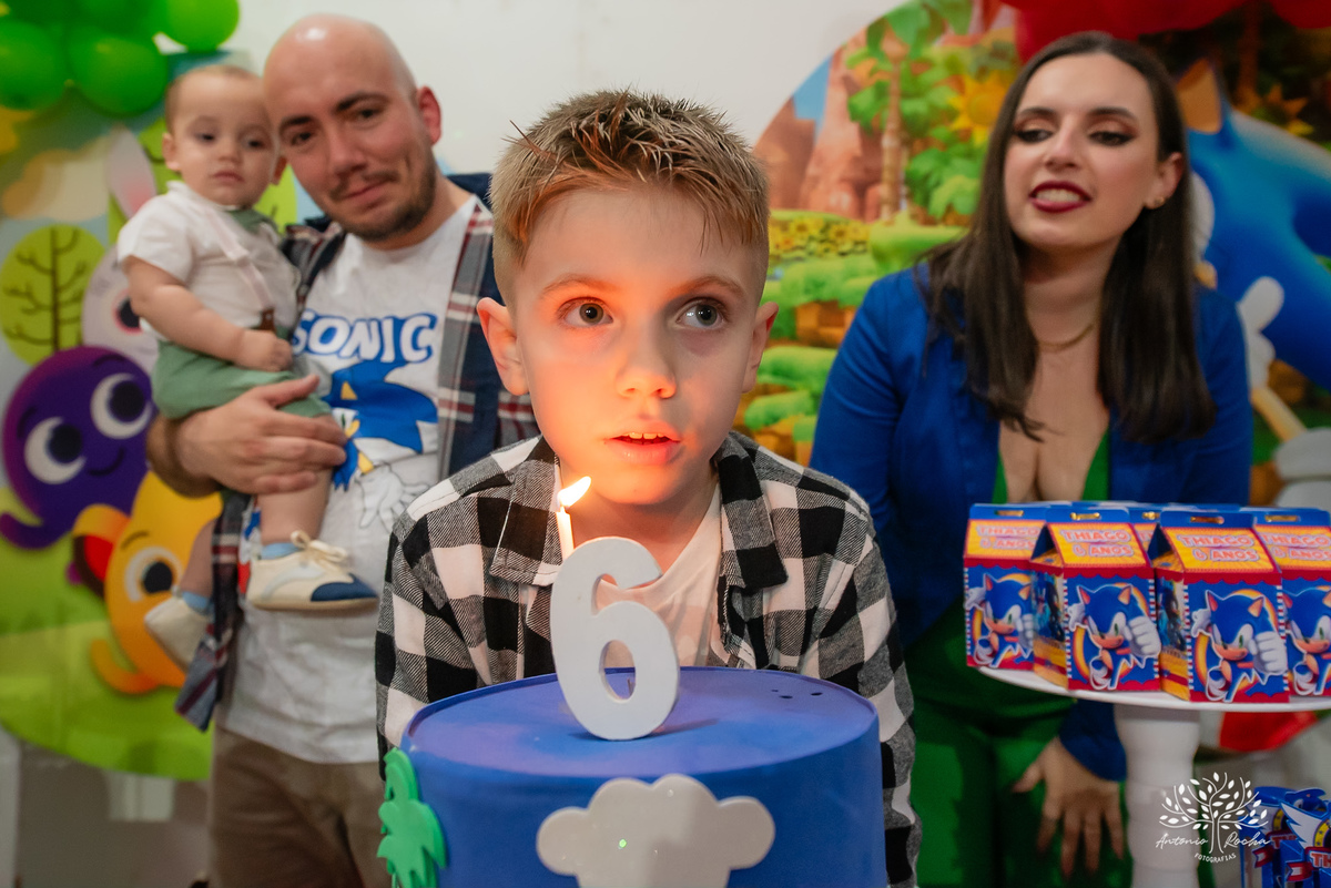 Thiago – Lucca – 6 anos – 1 ano – Primeiro Aninho – Roberta – Tairi – Bolo Fofo – Sonic – Loly Pop Festas infantis – São Francisco – Irmão mais velho – Irmão mais novo - Pelotas – Satolep – Antonio Rocha Fotografias