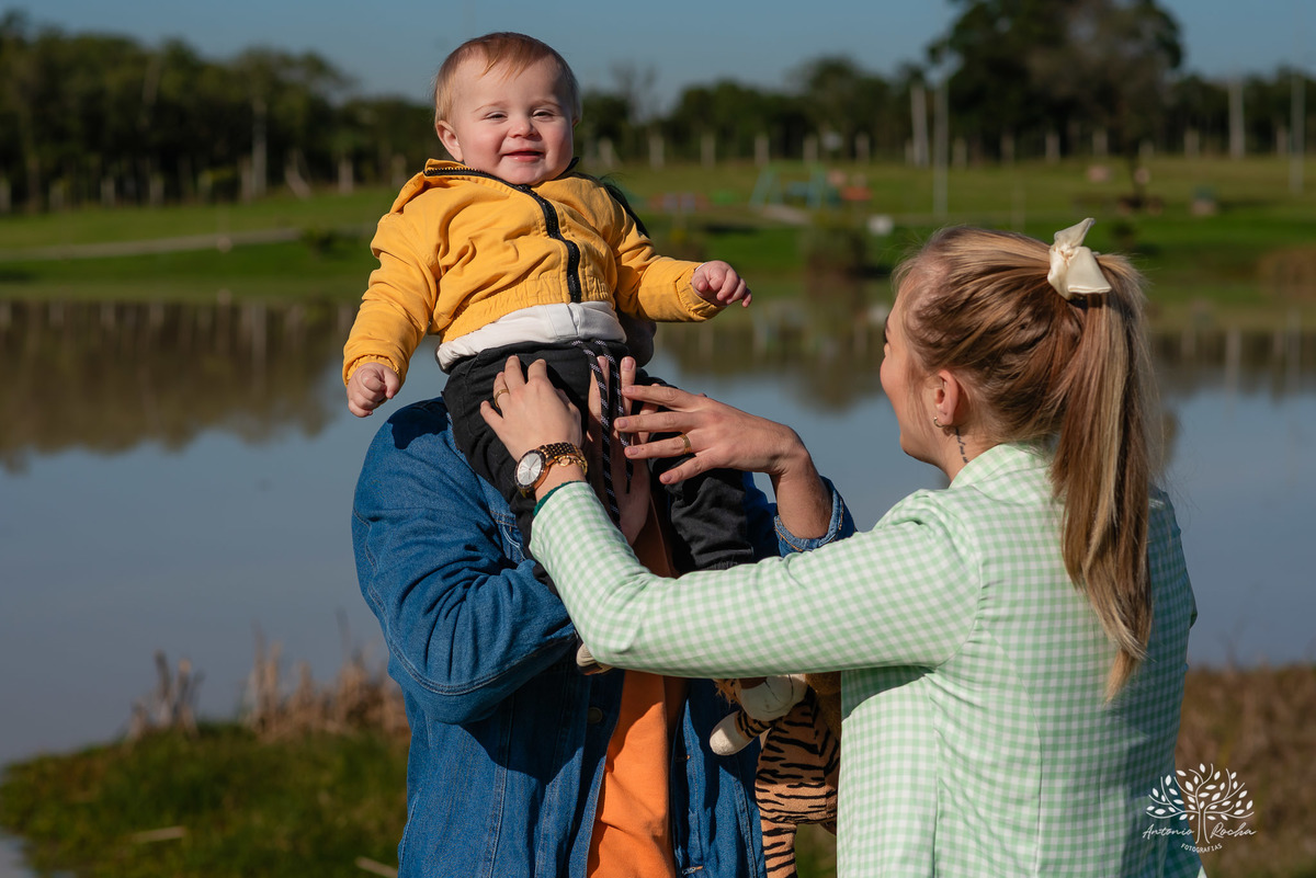 Emílio – 1 ano – Primeiro Aninho – Natasha – Letierre – Ensaio Ao Ar Livre – Ensaio Externo -  Criança - Fotografia de Família – Antonio Rocha Fotografias - Satolep - Pelotas