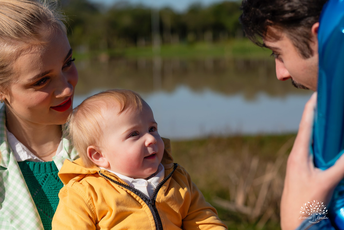 Emílio – 1 ano – Primeiro Aninho – Natasha – Letierre – Ensaio Ao Ar Livre – Ensaio Externo -  Criança - Fotografia de Família – Antonio Rocha Fotografias - Satolep - Pelotas