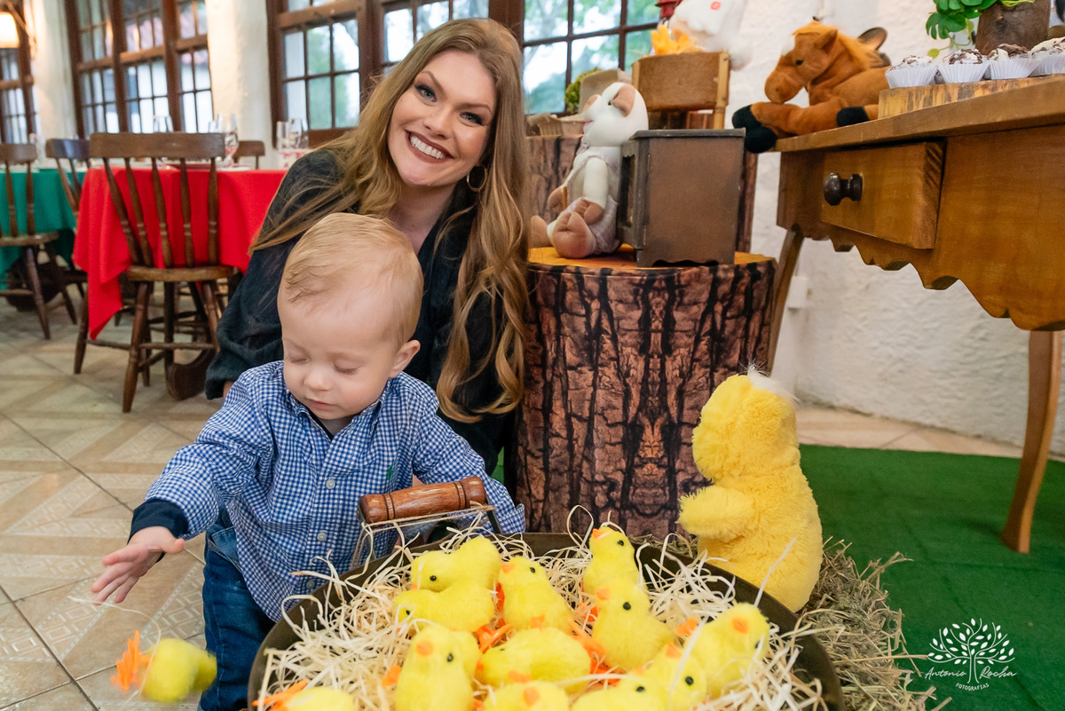 Arthur – 1 ano - Festa Infantil - Festa de Criança - Fotografia de Família – Fazendinha –Hortinha do Arthur - Antonio Rocha Fotografias - Satolep - Pelotas