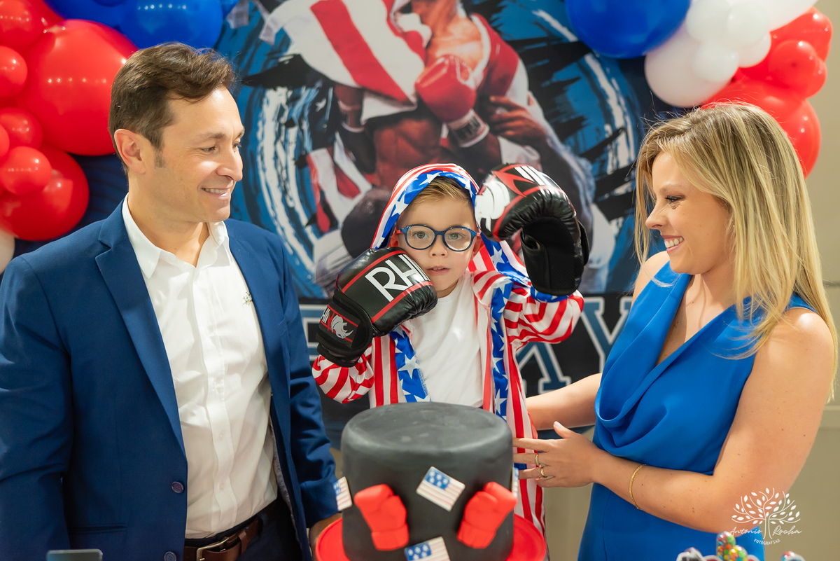 Theo - 5 anos - Festa Infantil - Festa de Criança - Fotografia de Família – Rocky Balboa – Henrique Karam – Gabriela Riva – Antonio Rocha Fotografias - Satolep - Pelotas